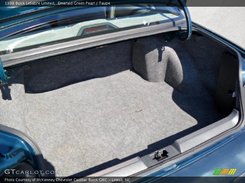 Emerald Green Pearl / Taupe 1998 Buick LeSabre Limited