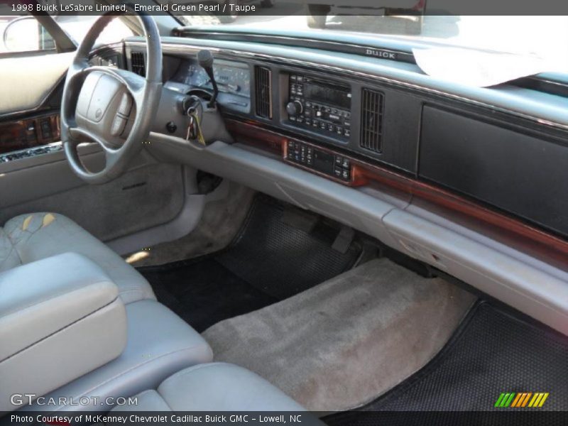 Emerald Green Pearl / Taupe 1998 Buick LeSabre Limited
