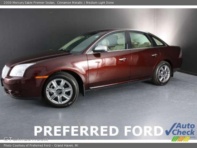 Cinnamon Metallic / Medium Light Stone 2009 Mercury Sable Premier Sedan