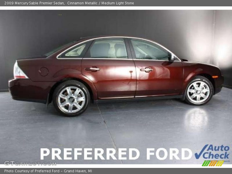 Cinnamon Metallic / Medium Light Stone 2009 Mercury Sable Premier Sedan