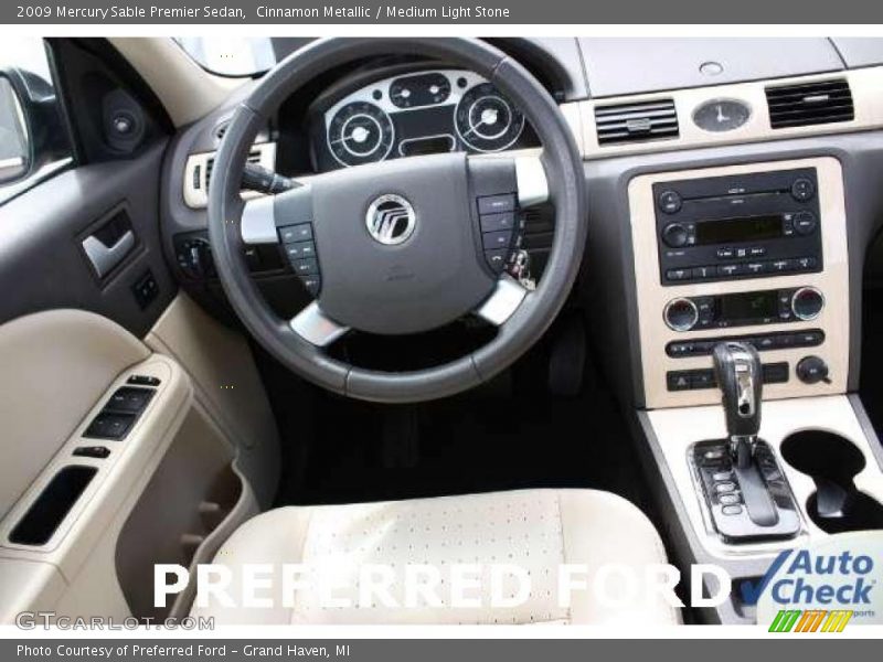 Cinnamon Metallic / Medium Light Stone 2009 Mercury Sable Premier Sedan