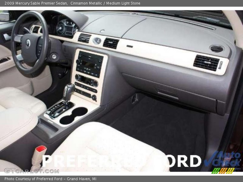 Cinnamon Metallic / Medium Light Stone 2009 Mercury Sable Premier Sedan