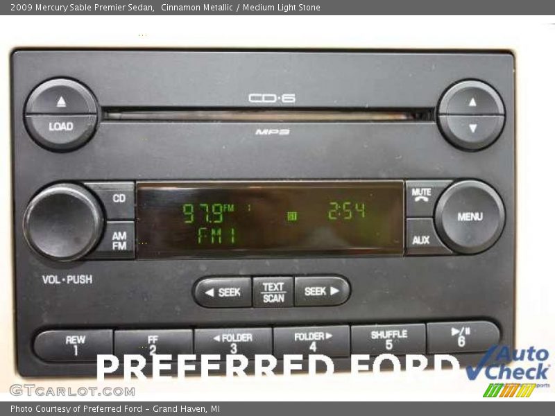 Cinnamon Metallic / Medium Light Stone 2009 Mercury Sable Premier Sedan