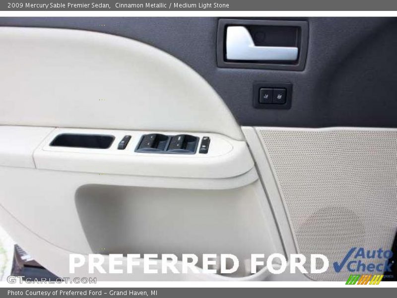 Cinnamon Metallic / Medium Light Stone 2009 Mercury Sable Premier Sedan