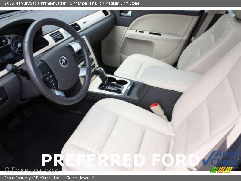 Cinnamon Metallic / Medium Light Stone 2009 Mercury Sable Premier Sedan