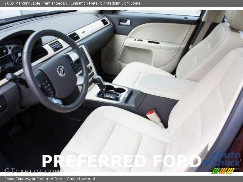 Cinnamon Metallic / Medium Light Stone 2009 Mercury Sable Premier Sedan