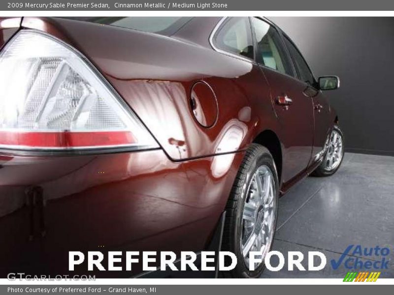 Cinnamon Metallic / Medium Light Stone 2009 Mercury Sable Premier Sedan