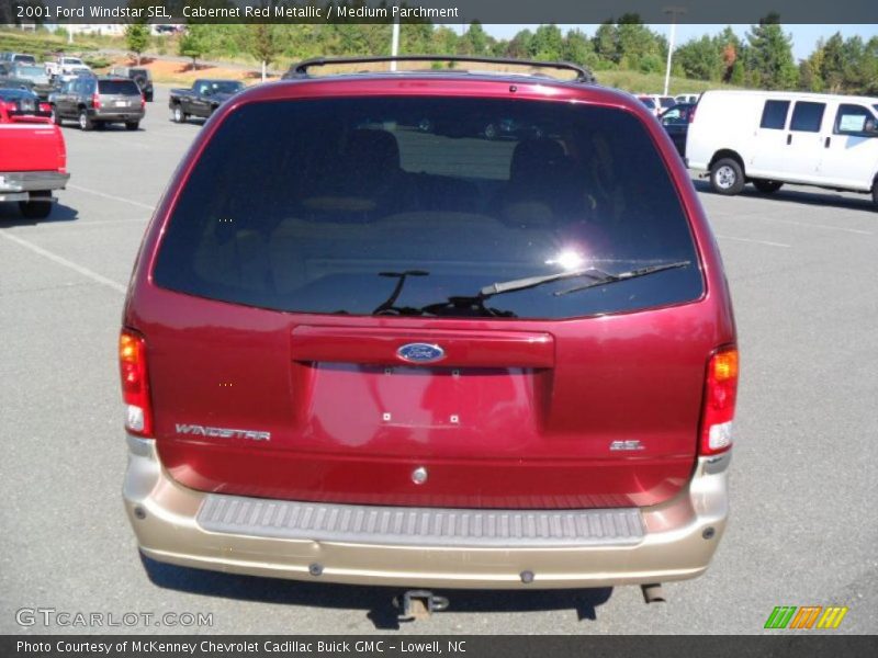 Cabernet Red Metallic / Medium Parchment 2001 Ford Windstar SEL