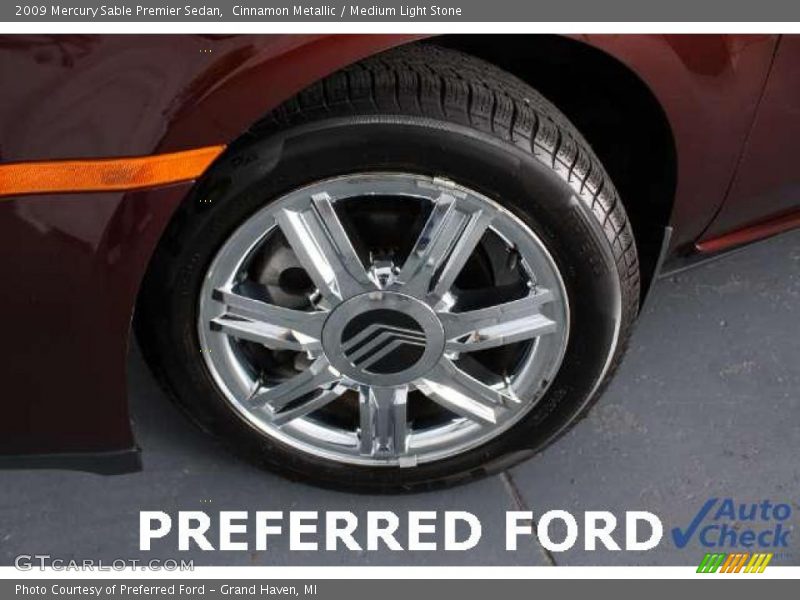 Cinnamon Metallic / Medium Light Stone 2009 Mercury Sable Premier Sedan