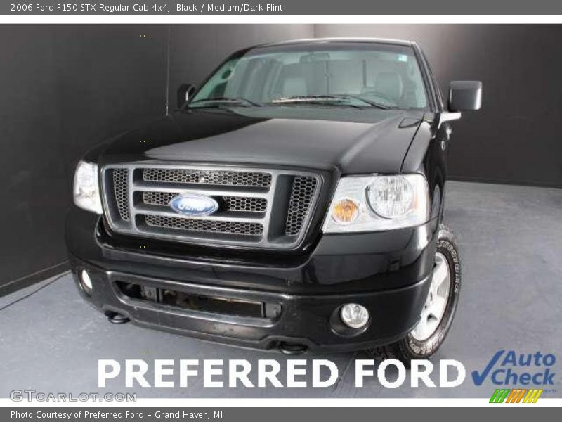 Black / Medium/Dark Flint 2006 Ford F150 STX Regular Cab 4x4