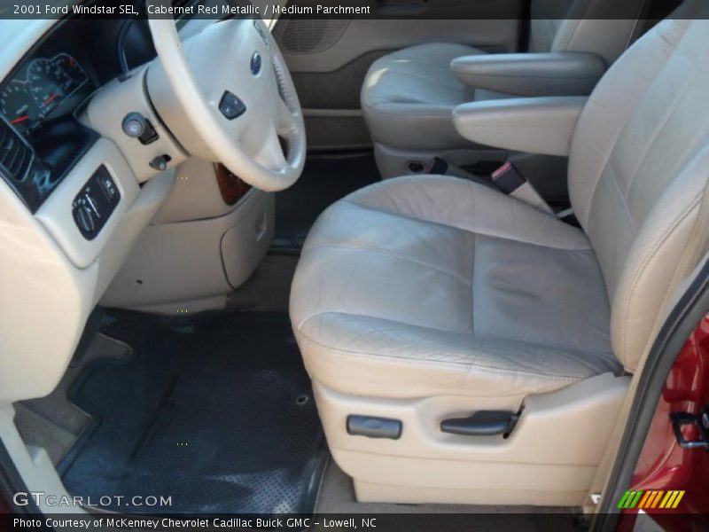 Cabernet Red Metallic / Medium Parchment 2001 Ford Windstar SEL