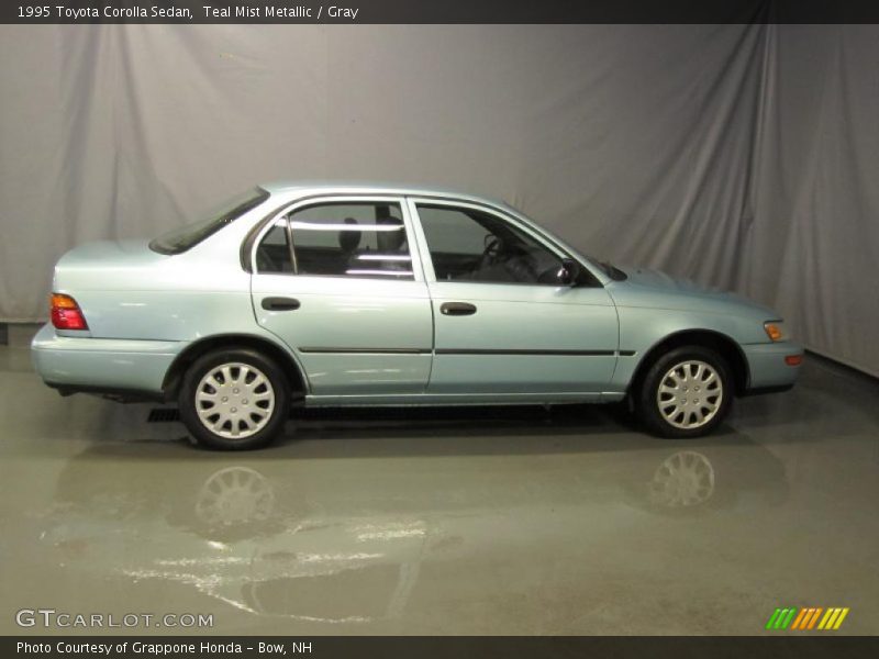 Teal Mist Metallic / Gray 1995 Toyota Corolla Sedan