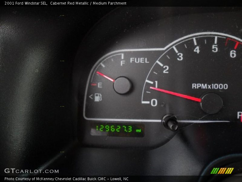 Cabernet Red Metallic / Medium Parchment 2001 Ford Windstar SEL