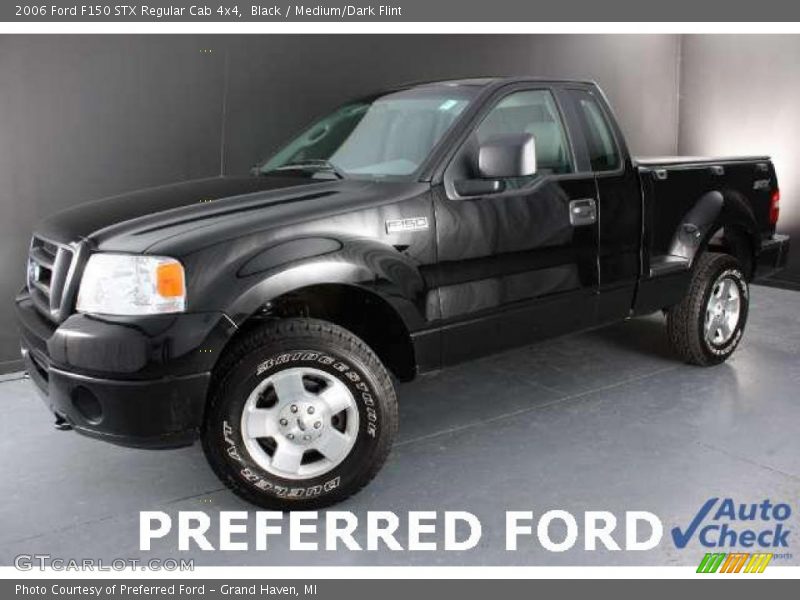 Black / Medium/Dark Flint 2006 Ford F150 STX Regular Cab 4x4