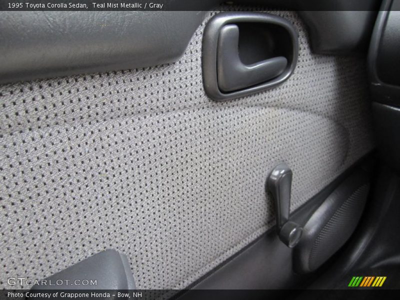 Teal Mist Metallic / Gray 1995 Toyota Corolla Sedan
