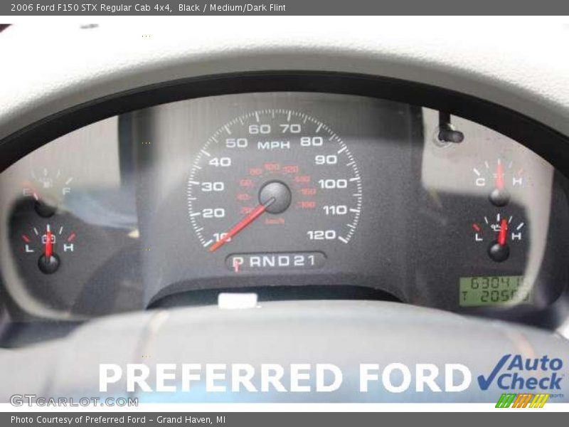 Black / Medium/Dark Flint 2006 Ford F150 STX Regular Cab 4x4