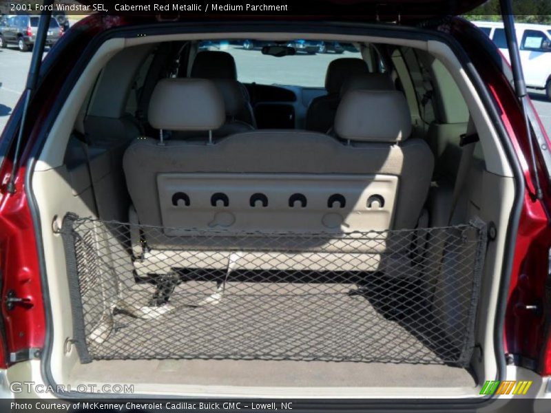 Cabernet Red Metallic / Medium Parchment 2001 Ford Windstar SEL