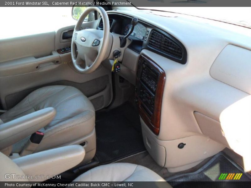 Cabernet Red Metallic / Medium Parchment 2001 Ford Windstar SEL