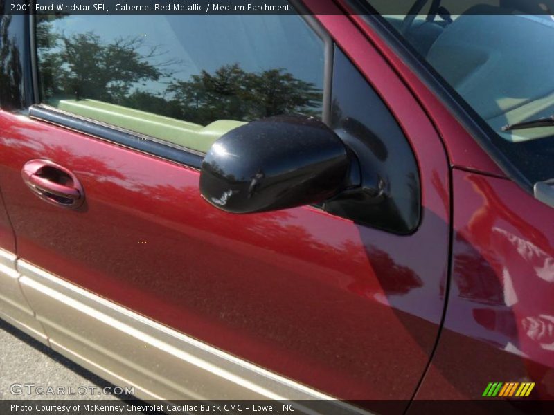 Cabernet Red Metallic / Medium Parchment 2001 Ford Windstar SEL