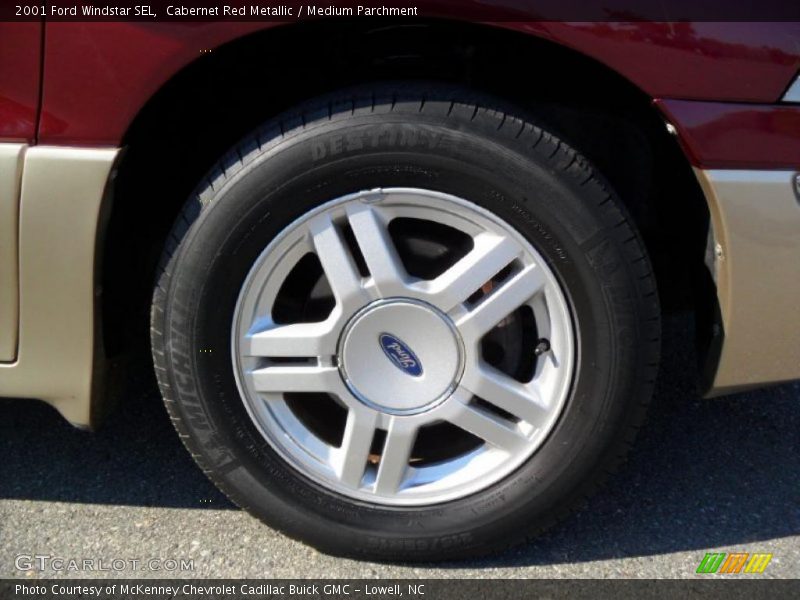 Cabernet Red Metallic / Medium Parchment 2001 Ford Windstar SEL
