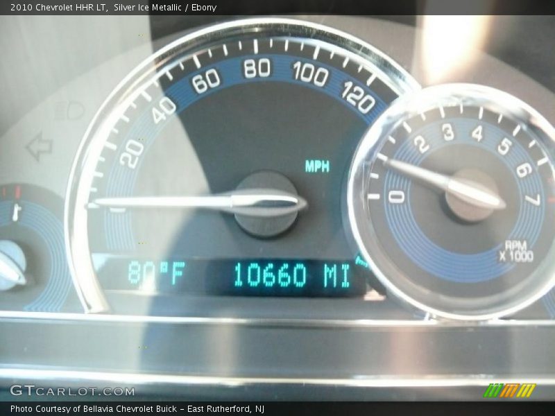 Silver Ice Metallic / Ebony 2010 Chevrolet HHR LT