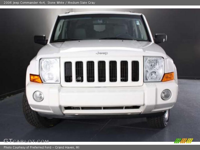 Stone White / Medium Slate Gray 2006 Jeep Commander 4x4