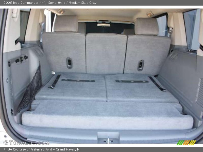 Stone White / Medium Slate Gray 2006 Jeep Commander 4x4