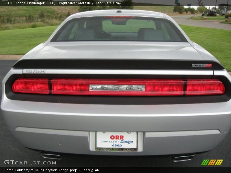 Bright Silver Metallic / Dark Slate Gray 2010 Dodge Challenger SRT8