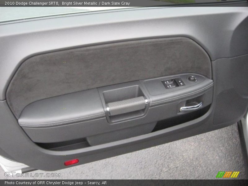 Bright Silver Metallic / Dark Slate Gray 2010 Dodge Challenger SRT8