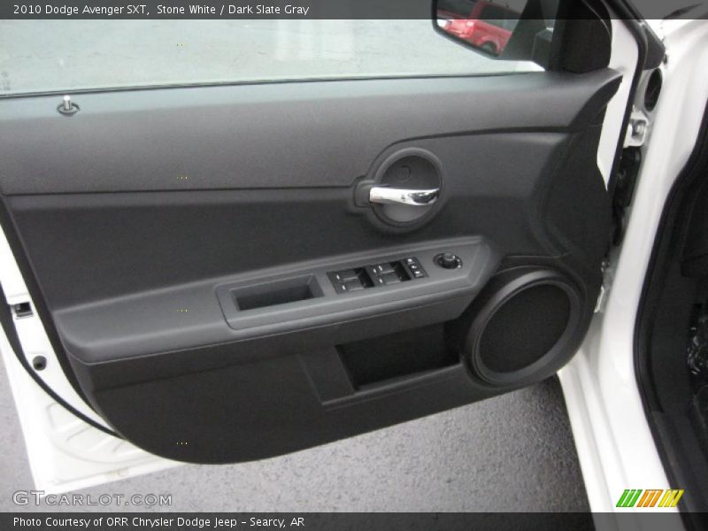 Stone White / Dark Slate Gray 2010 Dodge Avenger SXT