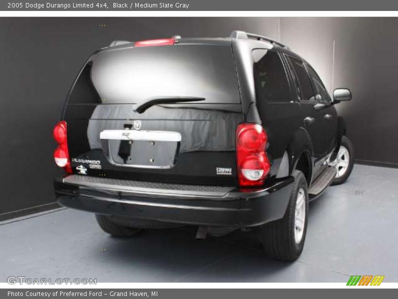 Black / Medium Slate Gray 2005 Dodge Durango Limited 4x4