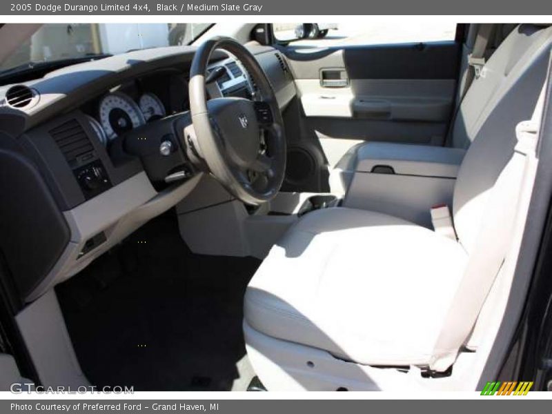 Black / Medium Slate Gray 2005 Dodge Durango Limited 4x4