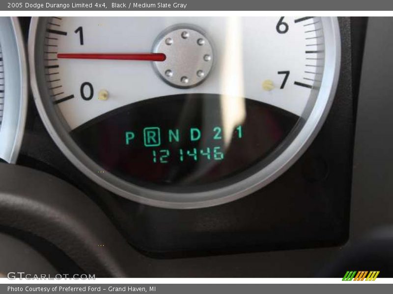 Black / Medium Slate Gray 2005 Dodge Durango Limited 4x4