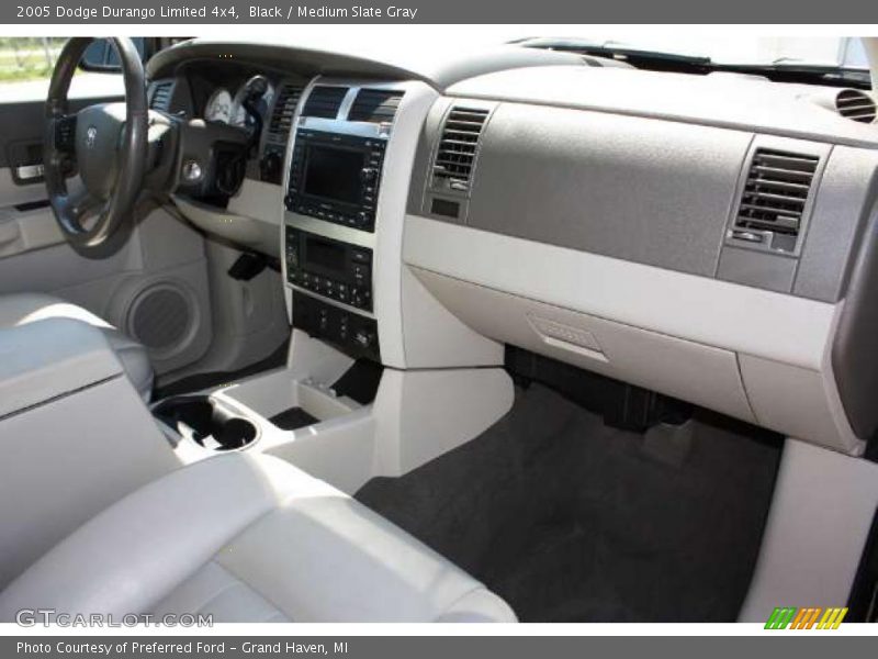 Black / Medium Slate Gray 2005 Dodge Durango Limited 4x4