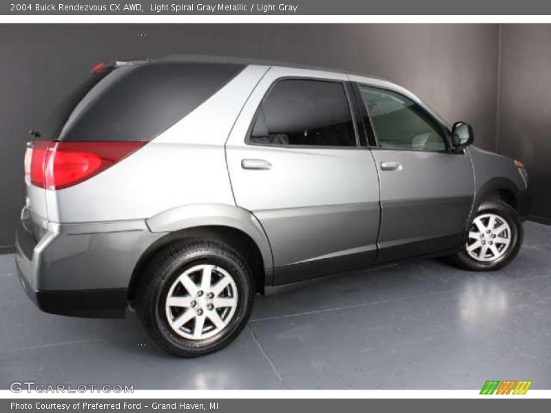 Light Spiral Gray Metallic / Light Gray 2004 Buick Rendezvous CX AWD