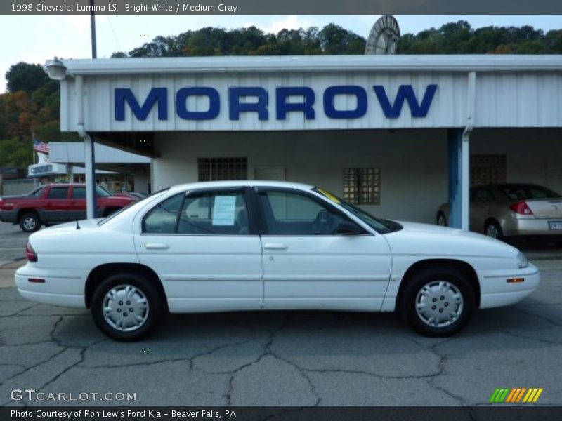 Bright White / Medium Gray 1998 Chevrolet Lumina LS