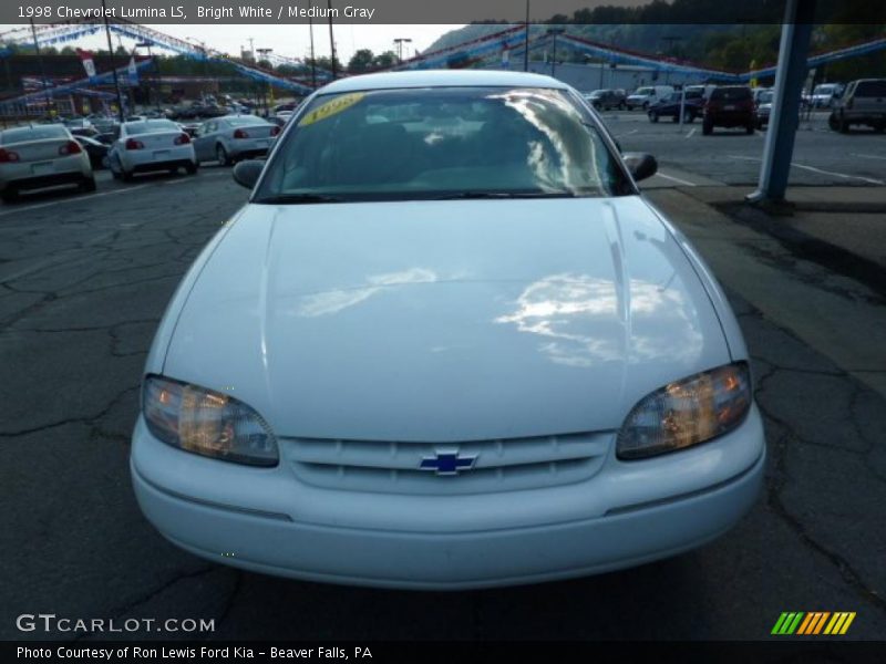 Bright White / Medium Gray 1998 Chevrolet Lumina LS