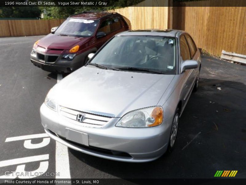 Vogue Silver Metallic / Gray 1996 Honda Civic EX Sedan