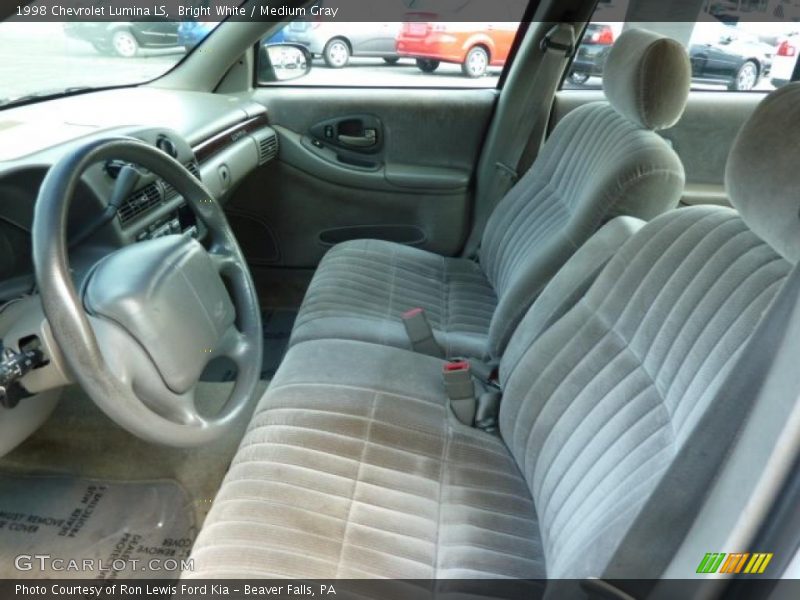 Bright White / Medium Gray 1998 Chevrolet Lumina LS