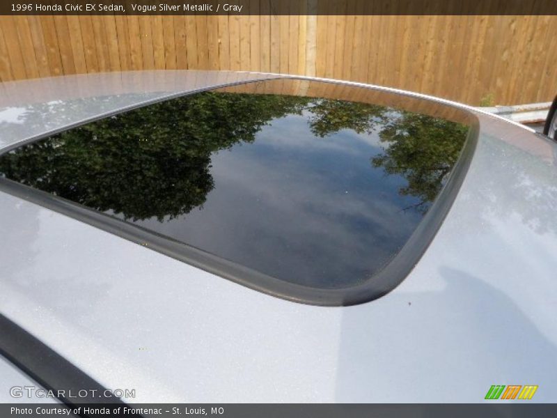 Vogue Silver Metallic / Gray 1996 Honda Civic EX Sedan