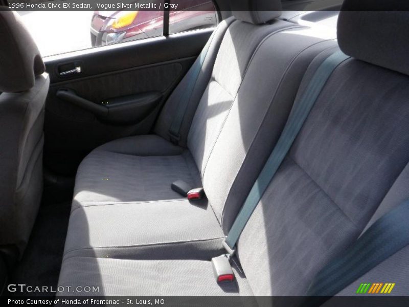Vogue Silver Metallic / Gray 1996 Honda Civic EX Sedan