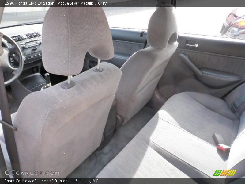 Vogue Silver Metallic / Gray 1996 Honda Civic EX Sedan