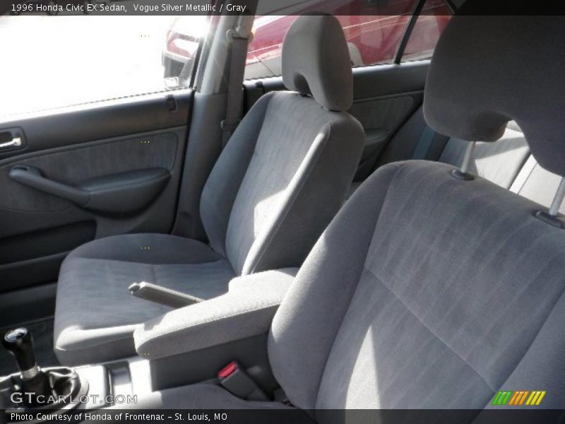 Vogue Silver Metallic / Gray 1996 Honda Civic EX Sedan