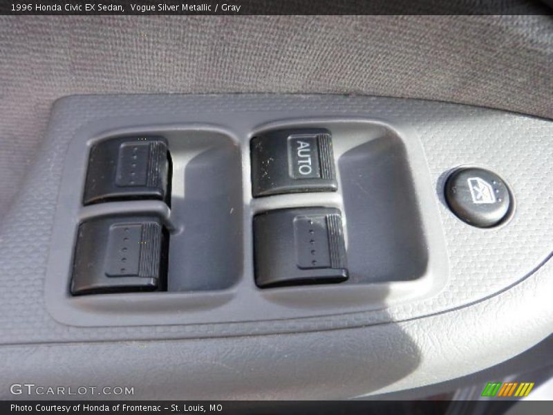 Vogue Silver Metallic / Gray 1996 Honda Civic EX Sedan