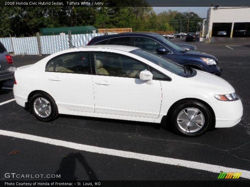 Taffeta White / Ivory 2008 Honda Civic Hybrid Sedan