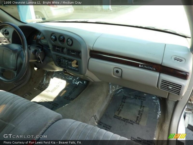 Bright White / Medium Gray 1998 Chevrolet Lumina LS