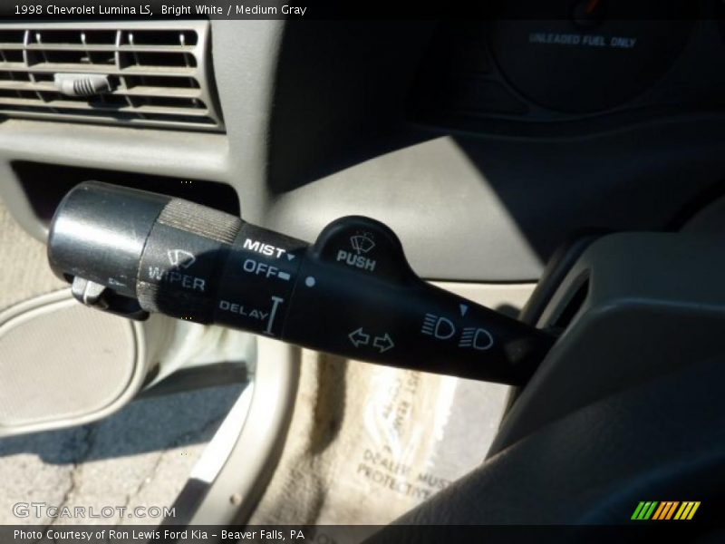 Bright White / Medium Gray 1998 Chevrolet Lumina LS
