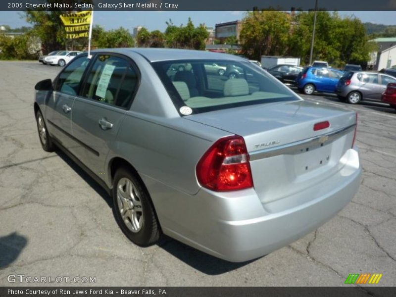 Galaxy Silver Metallic / Gray 2005 Chevrolet Malibu Sedan
