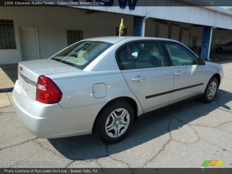 Galaxy Silver Metallic / Gray 2005 Chevrolet Malibu Sedan