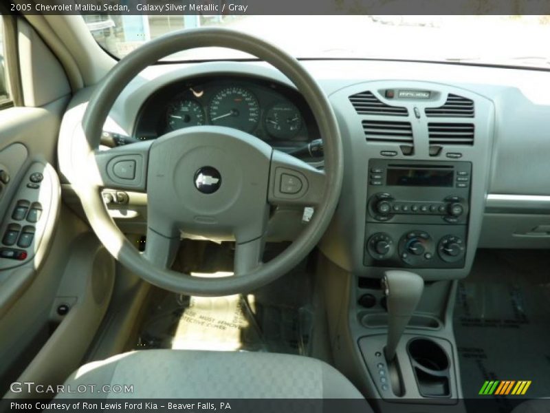 Galaxy Silver Metallic / Gray 2005 Chevrolet Malibu Sedan